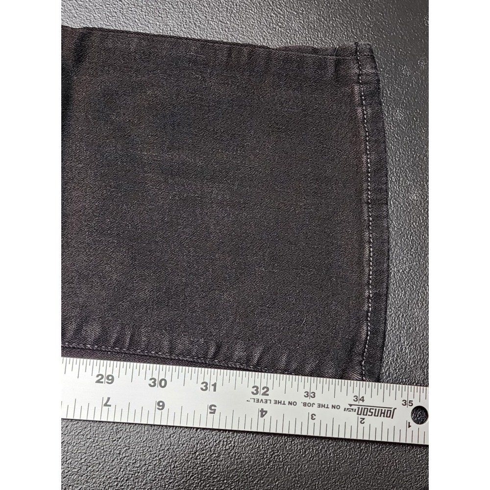 American Eagle Skinny Kick High Rise Next Level Stretch 4 X-Long Black - Picture 7 of 10
